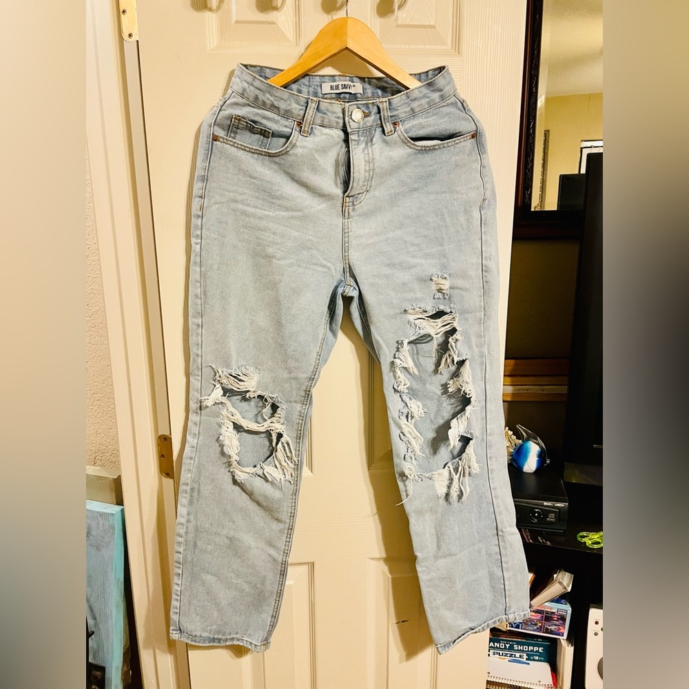 Blue Savvy blue jeans
